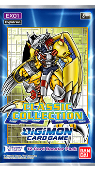 Digimon - Sobre de Classic Collection EX01 - ingles