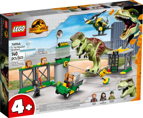 Lego 76944 - Jurassic World - Fuga del Dinosaurio T. rex