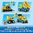 Lego 60391 - City - Camiones de Obra y Grúa con Bola de Demolición