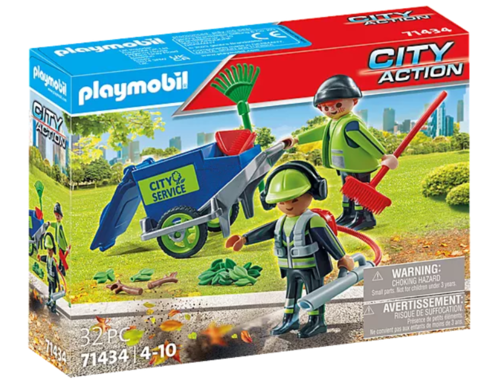 Playmobil 71434 - City Action - Equipo de Limpieza Urbana