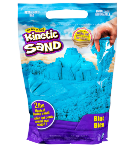 Spin Master - Kinetic Sand Bolsa Arena Verde/Morado/Azul