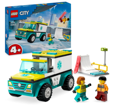 Lego 60403 - CITY - Ambulancia Emergencias