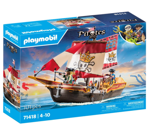 Playmobil 71418 - Pirates - Barco Pirata