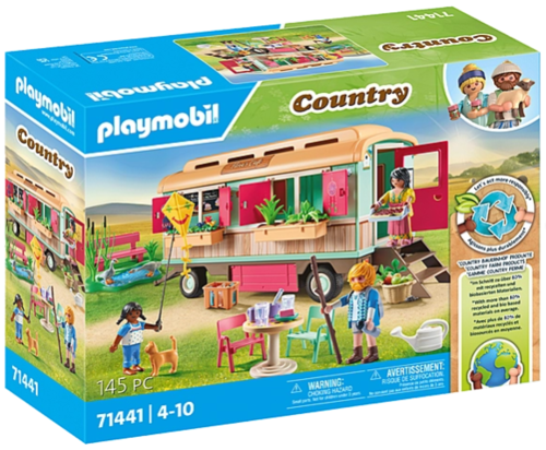 Playmobil 71441 - Country - Cafe Tren con Huerto