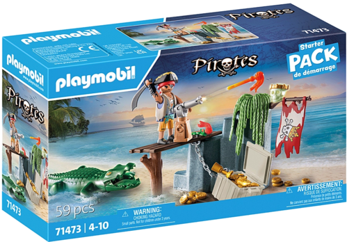 Playmobil 71473 - Pirates - Pirata con Caiman