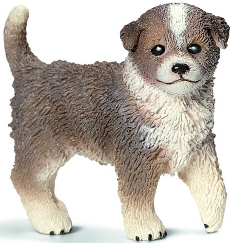 Cachorro de perro pastor australiano - Schleich 16393