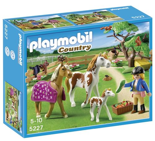 Playmobil 5227 - Cuidadora con Caballos
