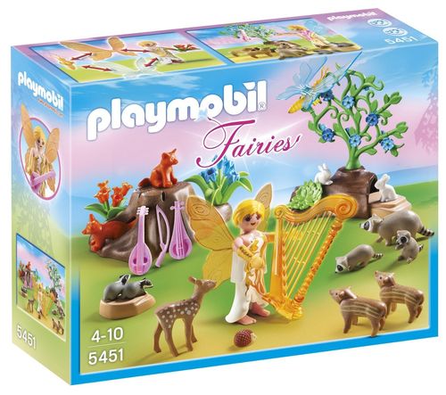 Playmobil 5451 - Hada de la Música con Animales del Bosque