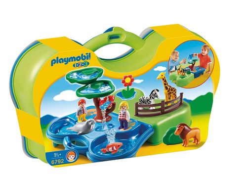 Playmobil 6792 - Maletín Zoo y Acuario