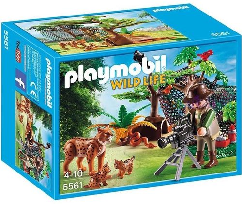 Playmobil 5561 - Familia de Linces con Cámara