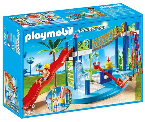 Playmobil 6670 - Parque Acuático con Toboganes