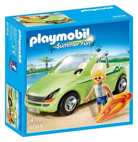 Playmobil 6069 - Surfista con Descapotable