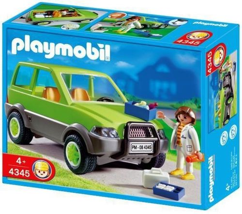 Playmobil 4345 - City Life - Veterinaria con Coche
