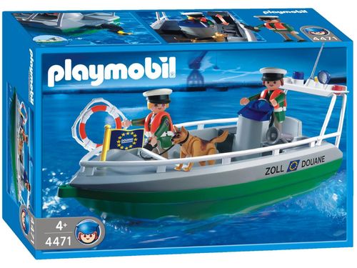 Playmobil 4471 - Lancha de la Policía del Puerto