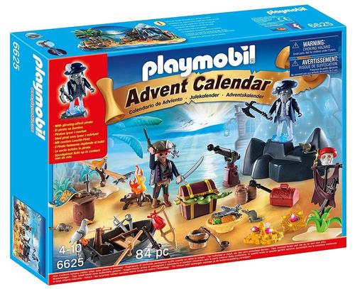 Playmobil 6625 - Calendario de Navidad Isla del Tesoro Pirata