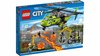 Lego 60123 - Volcán: Helicóptero de suministros
