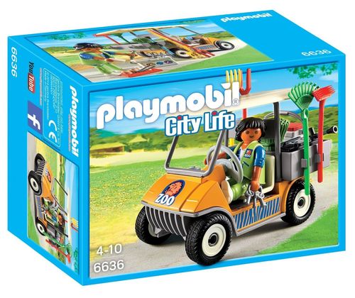 Playmobil 6636 - City Life - Carrito de Zoo