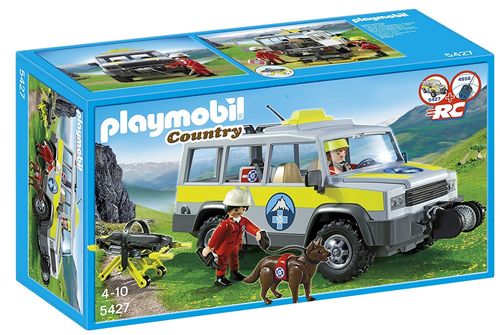 Playmobil 5427 - Vehículo de Rescate de Montaña
