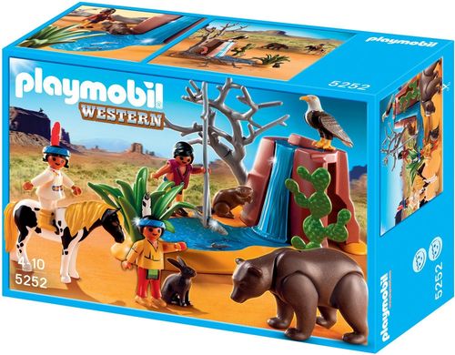Playmobil 5252 - Niños Indios con Animales