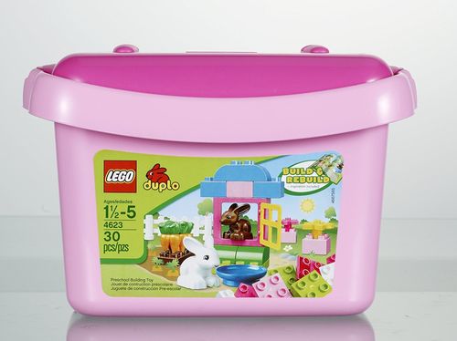 Lego 4623 Duplo - Cubo Rosa de Ladrillos