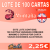 100 CARTAS COMUNES DE MAGIC - ROJO en INGLÉS