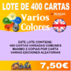 400 CARTAS COMUNES DE MAGIC - VARIOS COLORES en INGLÉS