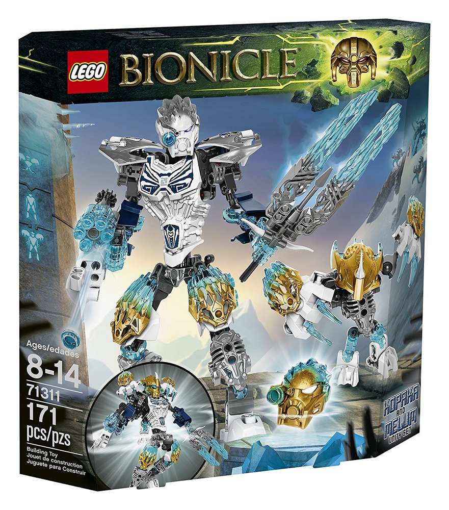 Pautas Ajustable Medicinal Lego 71311 - Bionicle - Kopaka & Melum - INDUSTRIA 61