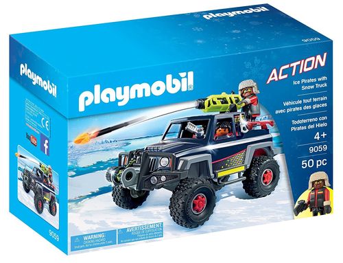 Playmobil 9059 - Todoterreno con Piratas del Hielo