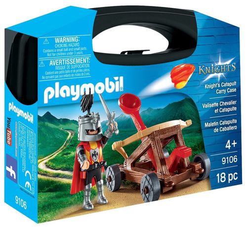 Playmobil 9106 - Maletín Catapulta de Caballero