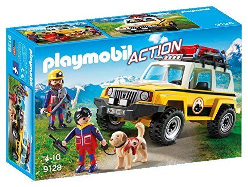 Playmobil 9128 Action - Vehículo de Rescate de Montaña