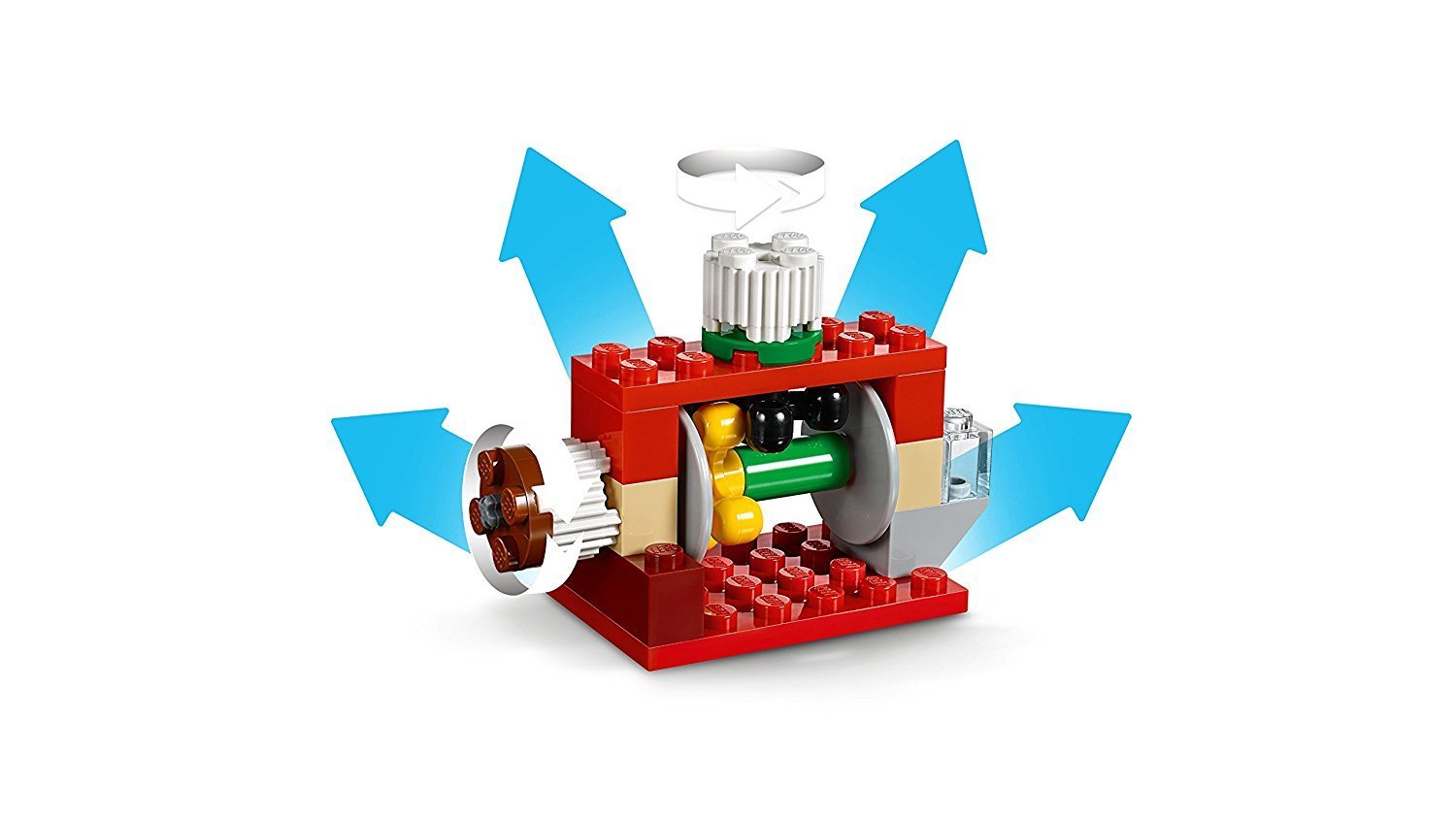 Tejido Invertir Juguetón Lego 10712 - Classic - Ladrillos y engranajes - INDUSTRIA 61