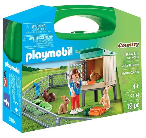 Playmobil 9104 - Country - Maletín Conejos