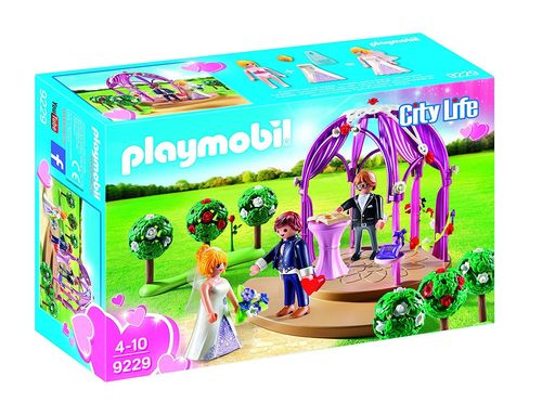 Playmobil 9229 - City Life - Pabellón nupcial con novios