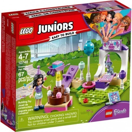 Lego 10748 - Juniors - Fiesta de mascotas de Emma