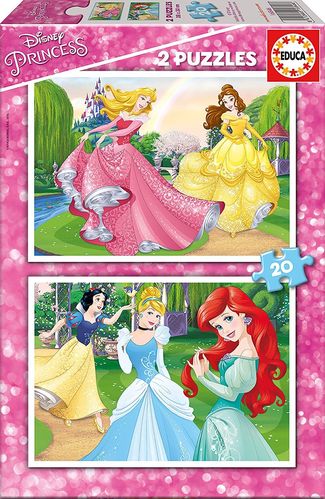 Educa - Puzzle 20: 5 Princesas Disney