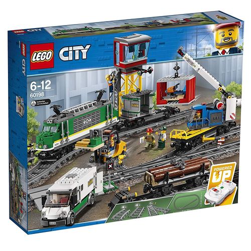 Lego 60198 - Juego de Tren de Mercancías