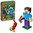 Lego Minecraft 21148 - Steve con Loro