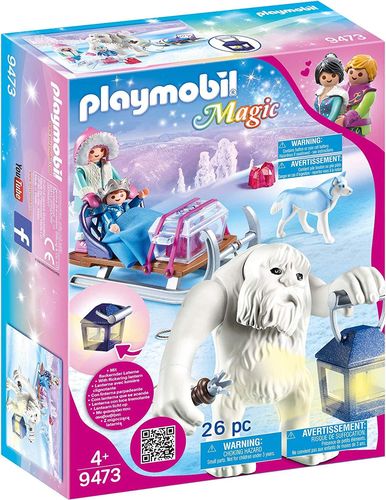 Playmobil Magic 9473 - Trol de Nieve con Trineo