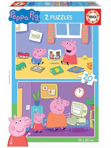 Educa - Puzzle Peppa Pig 2x20