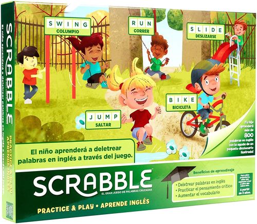 Mattel Games - Scrabble Aprende Inglés
