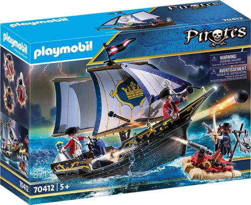 Playmobil 70412 - Pirates: Carabela (Caja dañada)