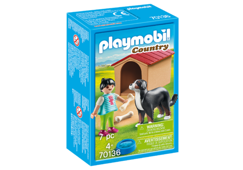 Playmobil 70136 - Country - Perro con Casita