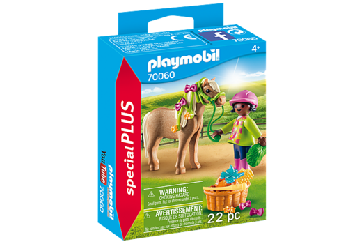 Playmobil 70060 - Special Plus - Niña con Poni