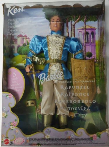 Ken como el Principe Rapunzel