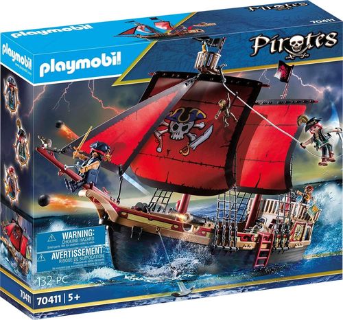 Playmobil 70411 - Pirates - Barco Pirata Calavera