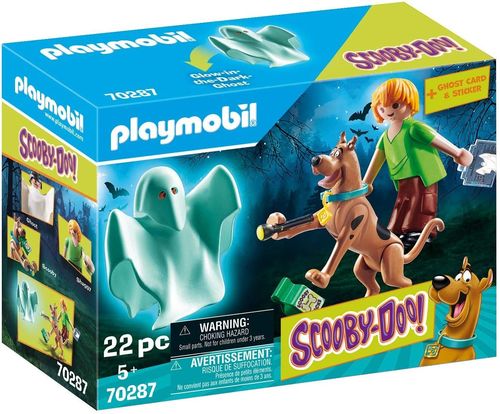 Playmobil 70287 - Scooby-Doo - Scooby & Shaggy con Fantasma