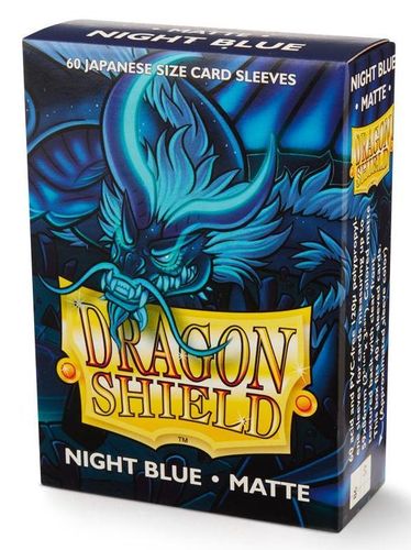 60 Fundas Dragon Shield YGO Matte Night Blue