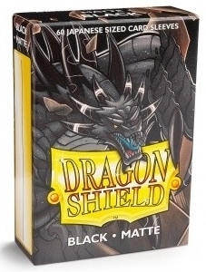 60 Fundas Dragon Shield YGO Matte Black