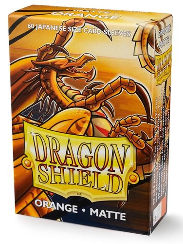 60 Fundas Dragon Shield YGO Matte Orange