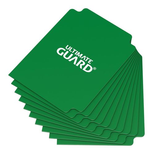 Ultimate Guard - 10 Tarjetas Separadoras - Verde
